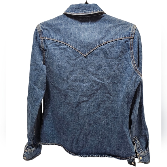 True Religion Women's Denim Dress Shirt - Picture 4 of 5